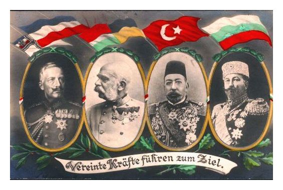 Leaders of the WWI Central Powers